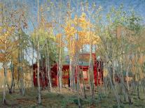 Golden Autumn, 1901-Stanislav Joulianovitch Joukovski-Mounted Giclee Print
