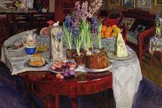 Easter Table, 1915-Stanislav Julianovic Zukovskij-Framed Giclee Print