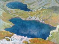 Hinczow Lakes in the Tatra Mountains, 1907-Stanislaw Ignacy Witkiewicz-Framed Giclee Print