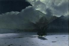 Wind in the Tatra Mountains, 1895 (Oil on Canvas)-Stanislaw Ignacy Witkiewicz-Giclee Print