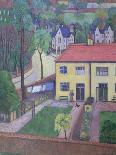 Back Gardens, before 1936-Stanislawa de Karlowska-Giclee Print