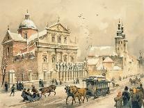 Church of Ss. Peter and Paul, Krakow, from 'Klejnoty Miasta Krakowa', Published 1899 (Colour Litho)-Juliusza & Tondosa, Stanislawa Kossaka-Framed Giclee Print