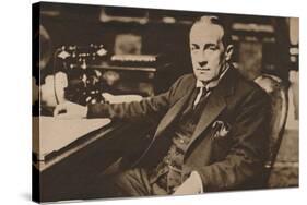 Stanley Baldwin, newly elected Prime Minister of the United Kingdom, May 1923 (1935)-Unknown-Stretched Canvas