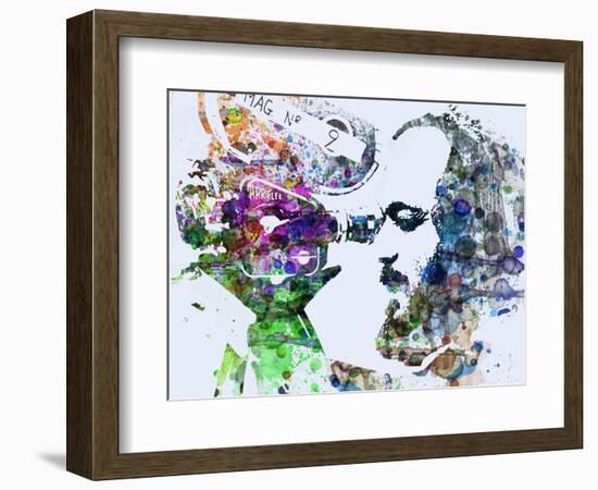 Stanley Kubric-NaxArt-Framed Art Print