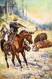 Cowboys and Indians-Stanley L. Wood-Giclee Print