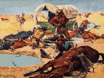 Texas Cowboy-Stanley L Wood-Giclee Print