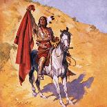 The Blanket Indian-Stanley L Wood-Framed Giclee Print