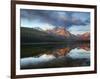 Stanley Lake and Mcgowan Peak, Sawtooth National Recreation Area, Idaho, USA-Jamie & Judy Wild-Framed Photographic Print