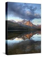 Stanley Lake and Mcgowan Peak, Sawtooth National Recreation Area, Idaho, USA-Jamie & Judy Wild-Stretched Canvas