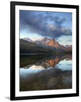 Stanley Lake and Mcgowan Peak, Sawtooth National Recreation Area, Idaho, USA-Jamie & Judy Wild-Framed Photographic Print