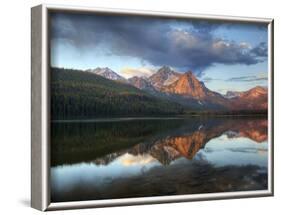 Stanley Lake and Mcgowan Peak, Sawtooth National Recreation Area, Idaho, USA-Jamie & Judy Wild-Framed Photographic Print