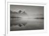 Stanley Lake Idaho BW-Alan Majchrowicz-Framed Photographic Print