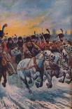 The Volunteer Cavalry Charged Them And Cleared The Way, 1895, (1902)-Stanley Llewellyn Wood-Giclee Print