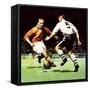 Stanley Matthews About to Win His One Cup Winner's Medal-McConnell-Framed Stretched Canvas