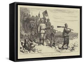 Stanley on His Way to the Coast-Arthur Boyd Houghton-Framed Stretched Canvas