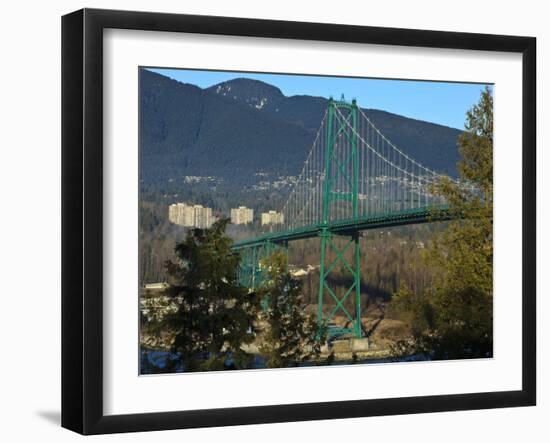 Stanley Park, Vancouver, British Columbia, Canada-Rick A. Brown-Framed Premium Photographic Print