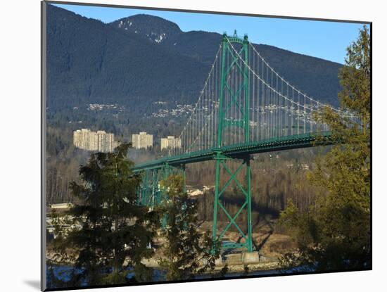 Stanley Park, Vancouver, British Columbia, Canada-Rick A. Brown-Mounted Premium Photographic Print