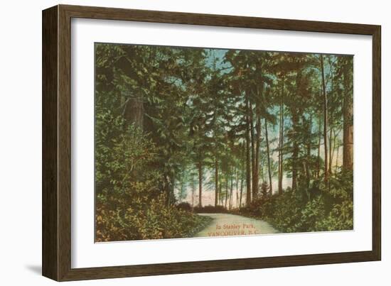 Stanley Park, Vancouver,British Columbia-null-Framed Art Print