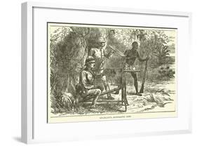 Stanley's Automatic Gun-null-Framed Giclee Print