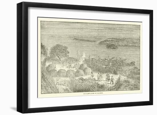 Stanley's Camp at Kagehyi-null-Framed Giclee Print
