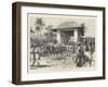 Stanley's Emin Pasha Relief Expedition, Entry of Emin Pasha and Mr Jephson into Dufile, on the Nile-null-Framed Giclee Print