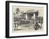 Stanley's Emin Pasha Relief Expedition, Entry of Emin Pasha and Mr Jephson into Dufile, on the Nile-null-Framed Giclee Print