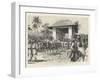 Stanley's Emin Pasha Relief Expedition, Entry of Emin Pasha and Mr Jephson into Dufile, on the Nile-null-Framed Giclee Print