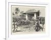 Stanley's Emin Pasha Relief Expedition, Entry of Emin Pasha and Mr Jephson into Dufile, on the Nile-null-Framed Giclee Print