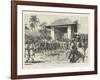 Stanley's Emin Pasha Relief Expedition, Entry of Emin Pasha and Mr Jephson into Dufile, on the Nile-null-Framed Giclee Print