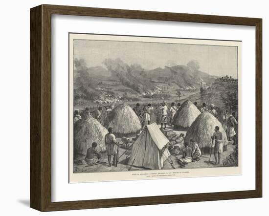 Stanley's Emin Pasha Relief Expedition-Johann Nepomuk Schonberg-Framed Giclee Print