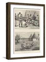 Stanley's Emin Pasha Relief Expedition-William Heysham Overend-Framed Giclee Print