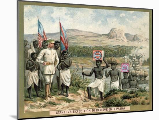 Stanley's Expedition to Relieve Emin Pasha, 1888-null-Mounted Giclee Print