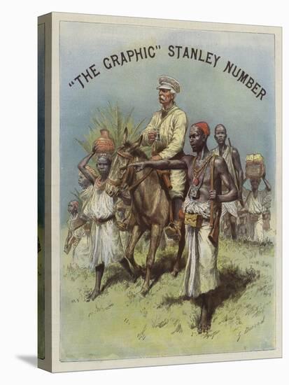 Stanley's Exploration in Africa-Godefroy Durand-Stretched Canvas