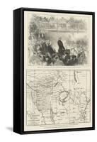 Stanley's Lecture to the Royal Geographical Society-null-Framed Stretched Canvas