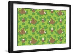 Stanley Sloth-Joanne Paynter Design-Framed Giclee Print