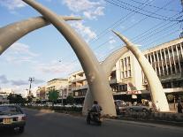 Tusks, Moi Avenue, Mombasa, Kenya, East Africa, Africa-Stanley Storm-Framed Photographic Print