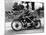 Stanley Woods on Moto Guzzi in 1935 Isle of Man, Senior TT Race-null-Mounted Photographic Print