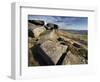 Stannage Edge, Hope Valley, Derbyshire, England, Uk-David Wogan-Framed Photographic Print