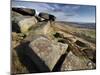 Stannage Edge, Hope Valley, Derbyshire, England, Uk-David Wogan-Mounted Photographic Print