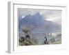 Stansstad and the Pilatus, Switzerland, C1865-1932-Albert Goodwin-Framed Giclee Print