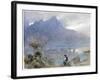 Stansstad and the Pilatus, Switzerland, C1865-1932-Albert Goodwin-Framed Giclee Print