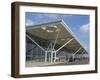 Stansted Airport Terminal, Stansted, Essex, England, United Kingdom-Fraser Hall-Framed Photographic Print