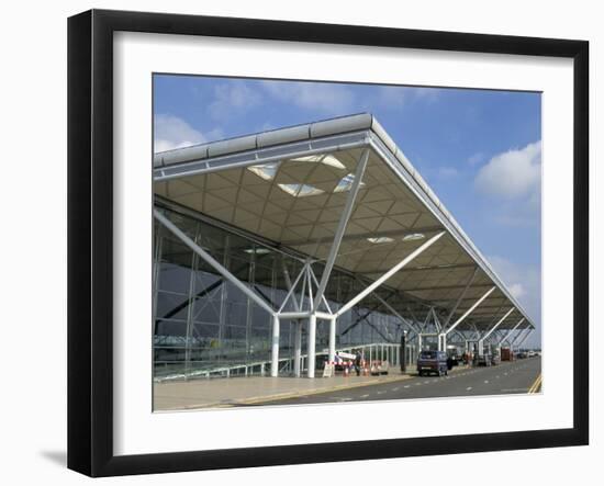 Stansted Airport Terminal, Stansted, Essex, England, United Kingdom-Fraser Hall-Framed Photographic Print