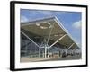 Stansted Airport Terminal, Stansted, Essex, England, United Kingdom-Fraser Hall-Framed Photographic Print