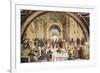 Stanza Della Segnatura: the School of Athens-Raphael-Framed Premium Giclee Print