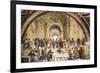 Stanza Della Segnatura: the School of Athens-Raphael-Framed Premium Giclee Print