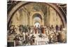 Stanza Della Segnatura: the School of Athens-Raphael-Mounted Premium Giclee Print