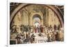 Stanza Della Segnatura: the School of Athens-Raphael-Framed Art Print