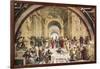 Stanza Della Segnatura: the School of Athens-Raphael-Framed Art Print