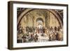 Stanza Della Segnatura: the School of Athens-Raphael-Framed Art Print